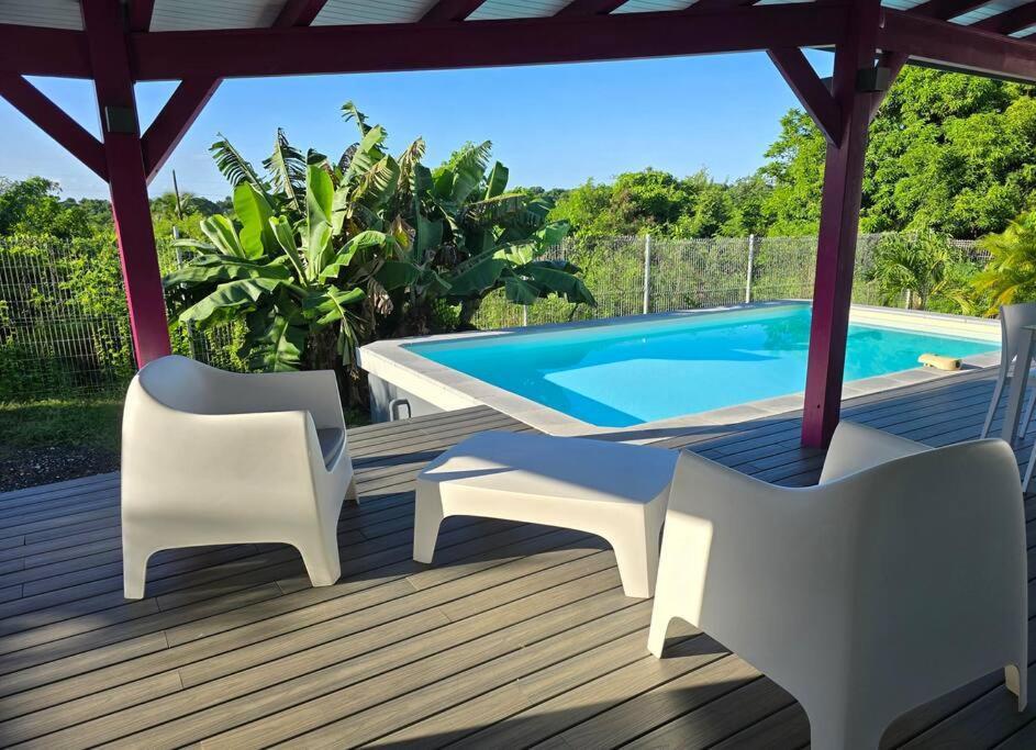 Bungalow Tout Confort & Piscine Privee - Helleux Sainte-Anne  Exterior photo